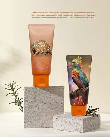 Tubi cosmetici con stampa digitale 3D