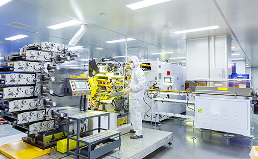 Linea automatizzata per l'imballaggio dei prodotti finiti