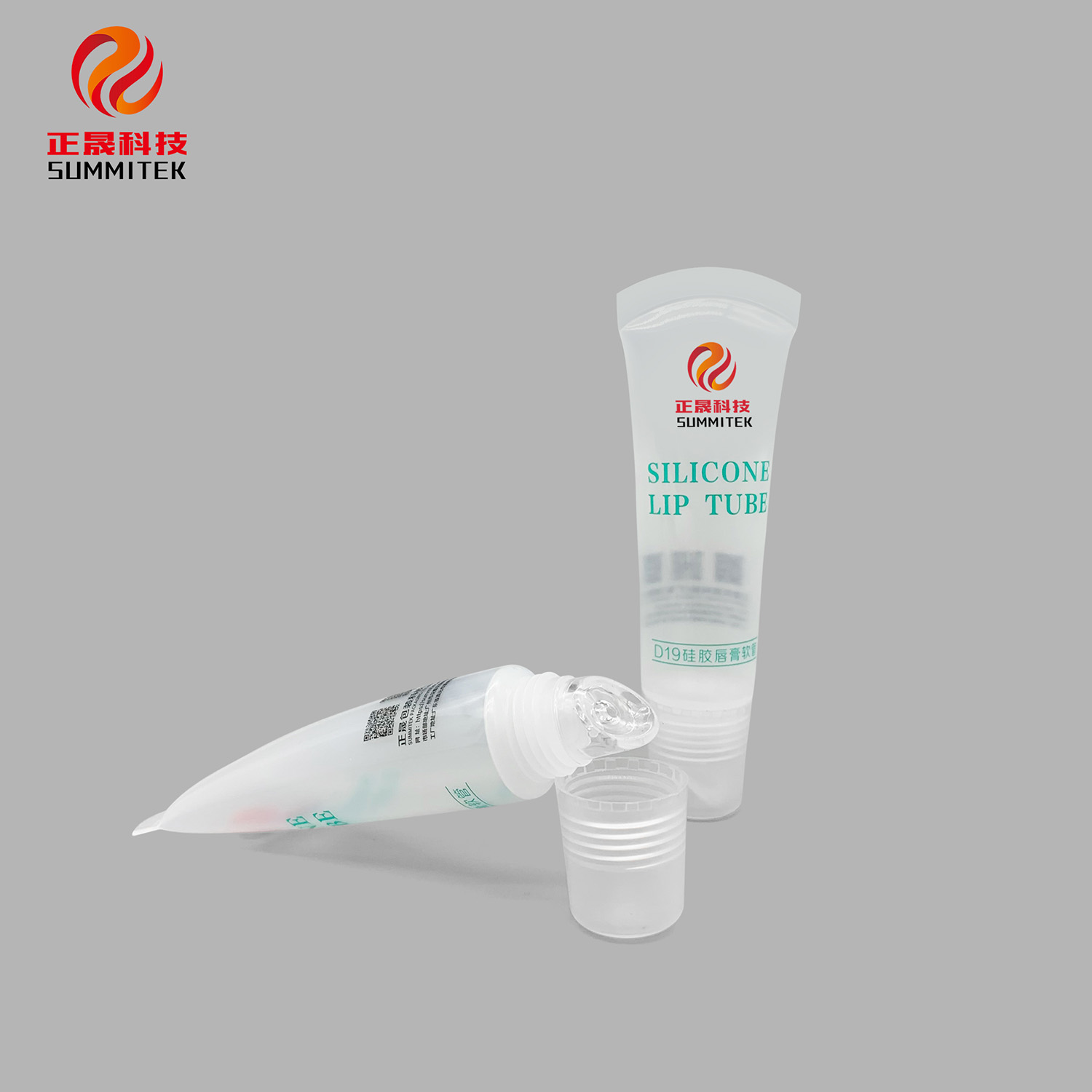 Tubo applicatore per labbra in silicone D19