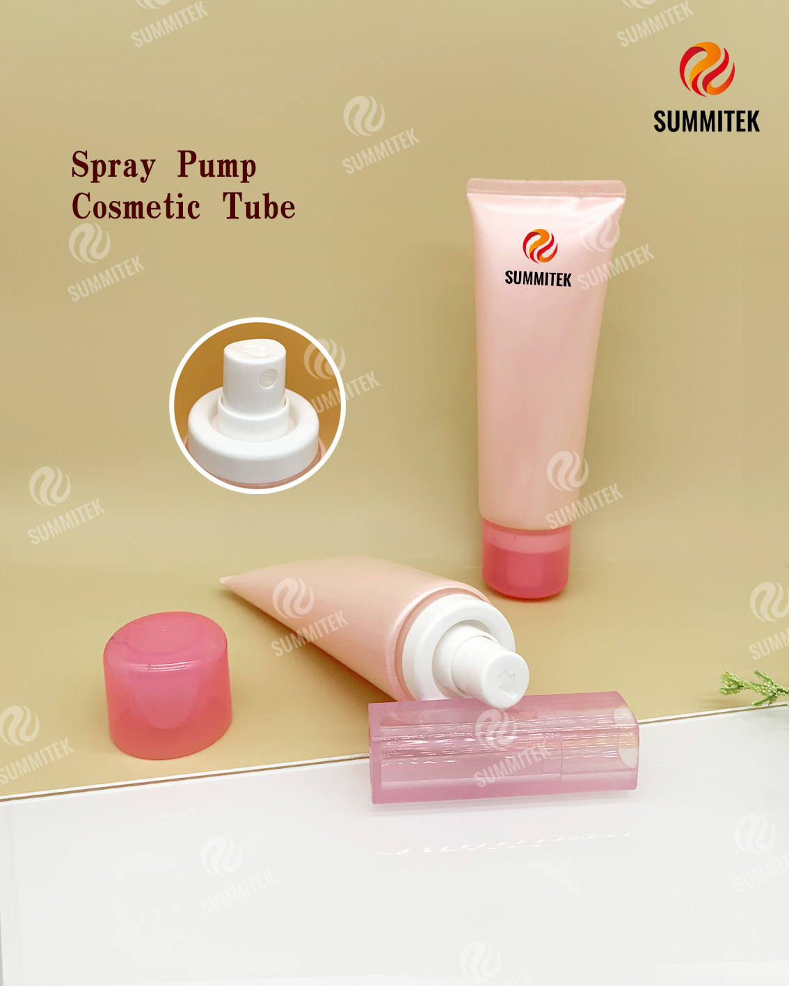 Tubo della pompa spray | Confezione cosmetica a nebbia fine