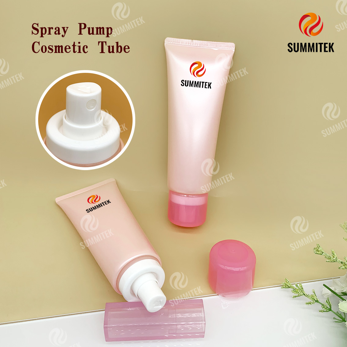 Tubo della pompa spray | Confezione cosmetica a nebbia fine