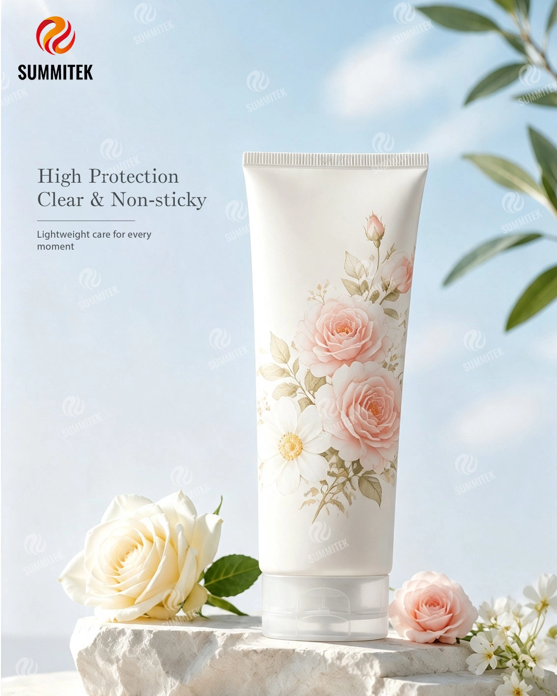 Produttore di tubi per protezione solare personalizzati con imballaggi in PE e ABL Sun Care