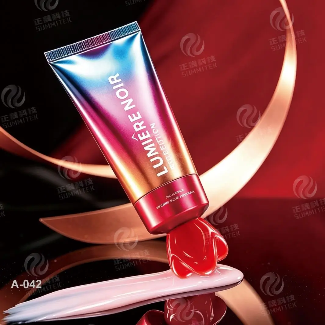 Tubi cosmetici con tappi a forma speciale