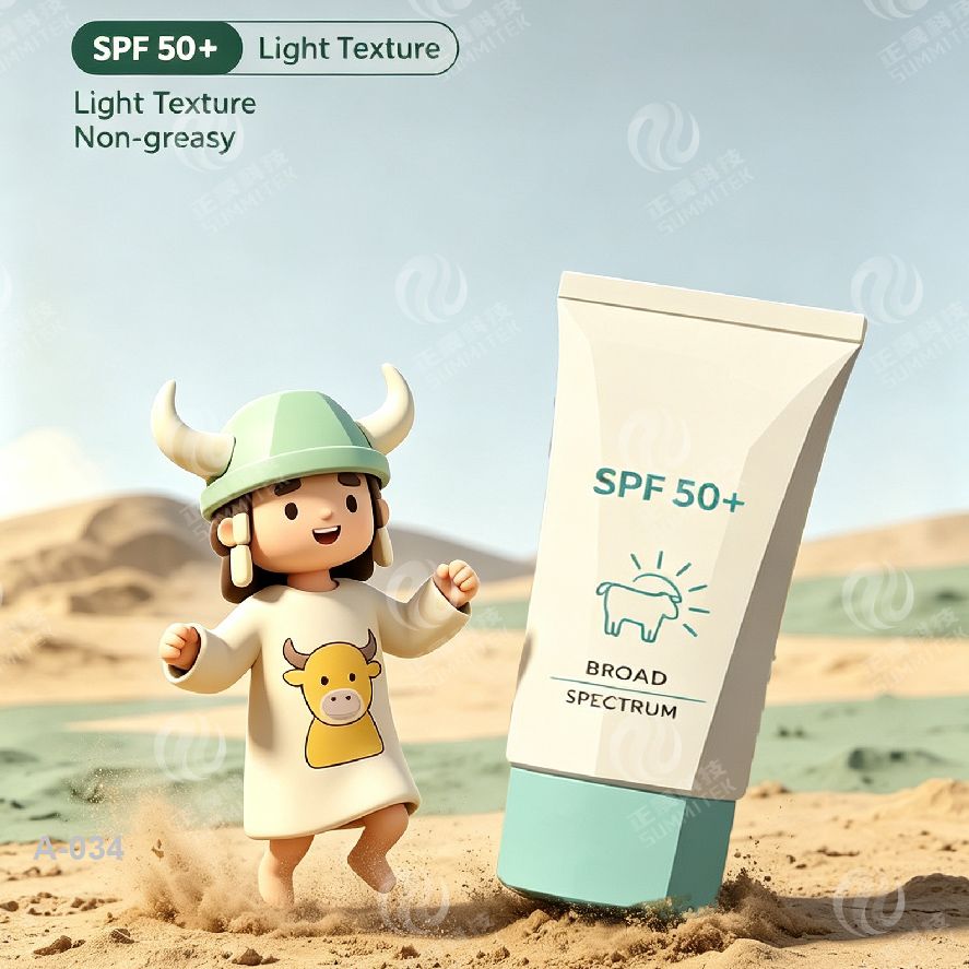 Tubo morbido di forma ovale | Confezione per creme solari e prodotti per la cura della pelle piatti