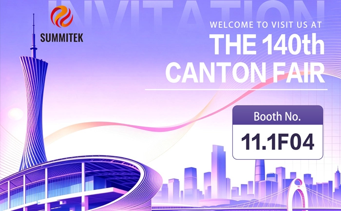 Venite a trovarci alla 140a Fiera di Canton &mdash; Stand 11.1F04